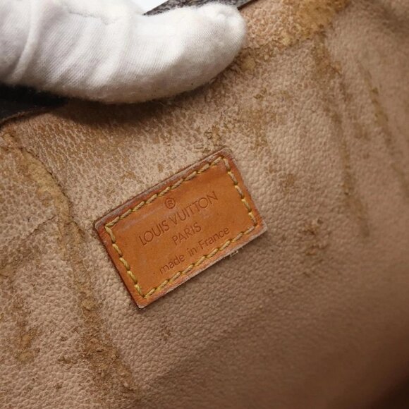 LOUIS VUITTON Monogram Sac Plat Hand Bag M51140 LV Auth BA5844 - Picture 10 of 15